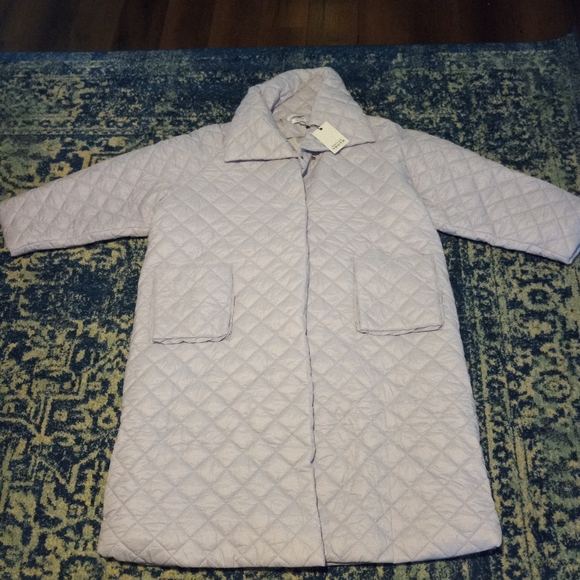 NATIVE YOUTH Oversized Longline Padded Coat Sz 24 - Picture 3 of 4